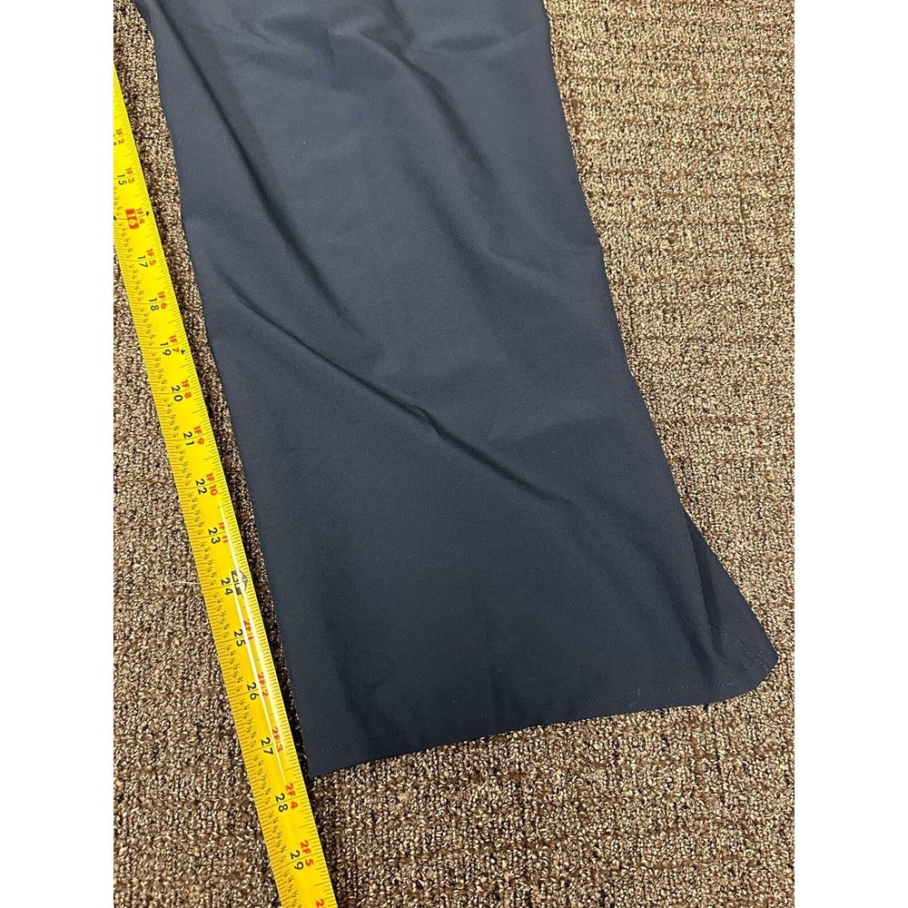 FLX Golf Pants Mens Sz 44x34 (44x28 Measure) Chino Slacks Dark Blue Performance - Picture 7 of 8